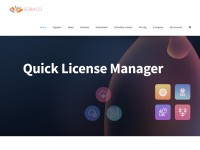 Desktop screenshot for quicklicensemanager.com