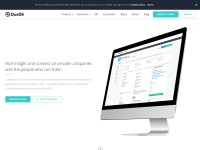 Desktop screenshot for duedil.com