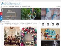 Desktop screenshot for shelterness.com