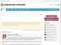 Desktop screenshot for christianforums.com