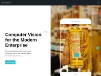 Desktop screenshot for scandit.com