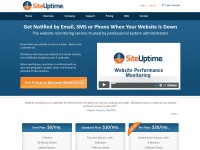 Desktop screenshot for siteuptime.com