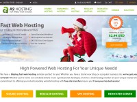 Desktop screenshot for a2hosting.com