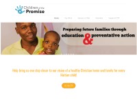 Desktop screenshot for childrenofthepromise.org