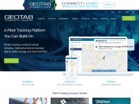 Desktop screenshot for geotab.com