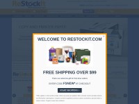 Desktop screenshot for restockit.com