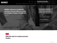 Desktop screenshot for mgma.com