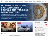 Desktop screenshot for journaldunet.fr