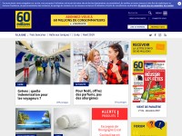 Desktop screenshot for 60millions-mag.com