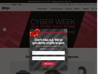 Desktop screenshot for ninjakitchen.com