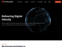 Desktop screenshot for angularminds.com