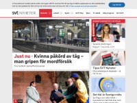 Desktop screenshot for svt.se