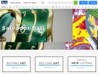 Desktop screenshot for artbrokerage.com