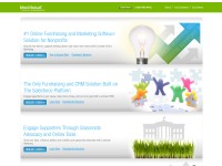 Desktop screenshot for convio.com