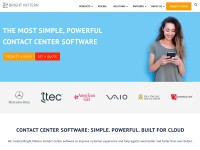 Desktop screenshot for brightpattern.com