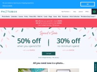 Desktop screenshot for photobox.com