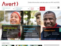 Desktop screenshot for avert.org