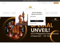 Desktop screenshot for indianchesscompany.com