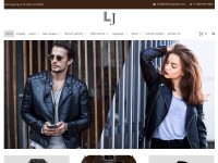 Desktop screenshot for leathersjacket.com