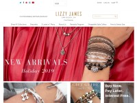 Desktop screenshot for lizzyjames.com