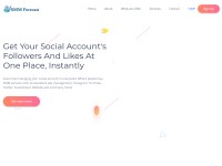 Desktop screenshot for smmforecast.com