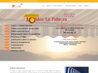Desktop screenshot for toldoslafabrica.com