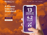 Desktop screenshot for securitytrax.com