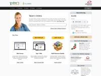 Desktop screenshot for tabers.com