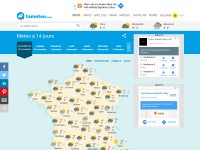 Desktop screenshot for tameteo.com