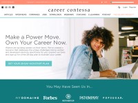 Desktop screenshot for careercontessa.com