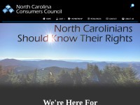 Desktop screenshot for ncconsumer.org