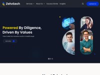 Desktop screenshot for zehntech.com