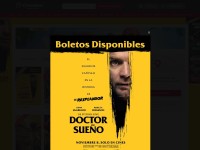 Desktop screenshot for cinemex.com