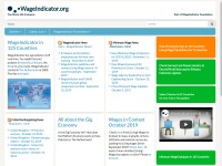 Desktop screenshot for wageindicator.org