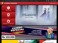 Desktop screenshot for cinesunidos.com