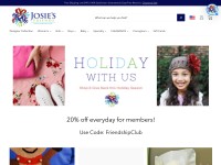 Desktop screenshot for josiesfriends.com