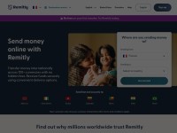 Desktop screenshot for remitly.com