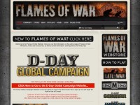 Desktop screenshot for flamesofwar.com