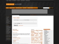 Desktop screenshot for drinksmixer.com