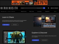 Desktop screenshot for renderosity.com