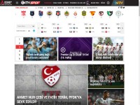 Desktop screenshot for ntvspor.net