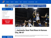 Desktop screenshot for kuathletics.com