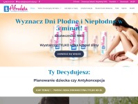 Desktop screenshot for testerafrodyta.pl