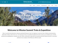 Desktop screenshot for missionsummittreks.com