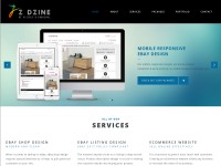 Desktop screenshot for z-dzine.com