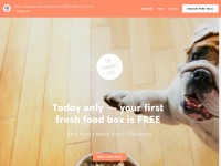 Desktop screenshot for thefarmersdog.com