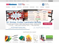 Desktop screenshot for signwarehouse.com