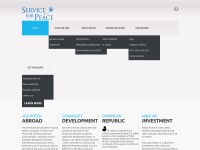 Desktop screenshot for serviceforpeace.org