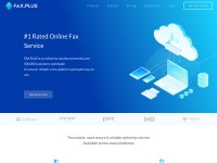 Desktop screenshot for fax.plus