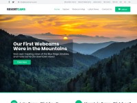 Desktop screenshot for resortcams.com